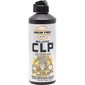 Break Free Mil Spec CLP Gun Oil 4 oz Squeeze Bottle