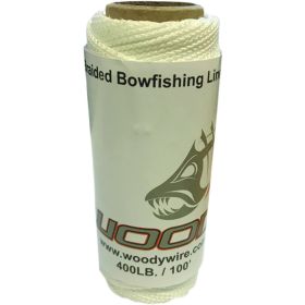 Woody Wire Bowfishing Braided Line 400 lb 100 ft.