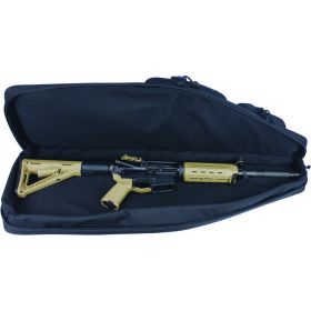 GPS Tactical AR Case with External Handgun Case Black 35 in.