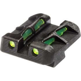 HIVIZ LiteWave Handgun Rear Sight Glocks 9mm/40 Green Red Black Litepipes Not 42/43