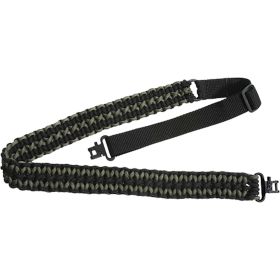 TOC Paracord Gun Sling Black w/ Swivels