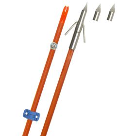 Fin Finder Raider Pro Bowfishing Arrow Orange with Riptide Pro Point