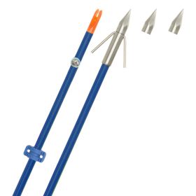 Fin Finder Raider Pro Bowfishing Arrow Blue with Bighead Point