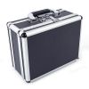 30*15*23cm Aluminum New Framed Locking Gun Pistol HandGun Lock Box Hard Storage Carry Case Black