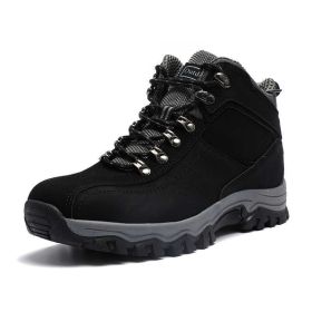 Waterproof Hiking Boots Men Autumn Winter Non-slip Lightweight Breathable Hiking Shoe Outdoor Trekking Hiking Shoes Hunting Shoe (Color: B2024-B, size: 41)