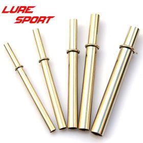 LureSport 5 sets Brass Ferrules Chrome Plated Rod connecting tube Mix Size Rod Building Component Repair Pole DIY Accessory (length: 1 Each7 8 9 10 11)