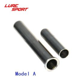 LureSport 5 sets Brass Ferrules Chrome Plated Rod connecting tube Fishing Rod Building Component Repair Pole DIY Accessory (length: 1EachSize4 5 6 7 8, Color: Model A)