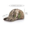 Spring And Summer Men's And Women's Camouflage Baseball Cap Outdoor Sunscreen Quick-drying Cap For Men Adult