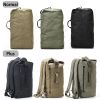 Men's Canvas Backpack Rucksack Hiking Travel Duffle Bag Military Handbag Satchel