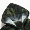 Men Fleece Hoodies Velvet Thick Hooded Sweatshirts Camouflage Warm Jacket Plus Size