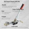 Winch Ratchet Tool, Gear Power Puller,Pulling Boat Marine,Heavy Duty Cable Come Along Tool,Automotive Hoist Winch Puller