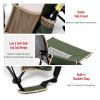 Low Folding Camping Chair, Portable Beach Chairs, Mesh Back Lounger For Outdoor Lawn Beach Camp Picnic