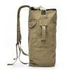 Men's Canvas Backpack Rucksack Hiking Travel Duffle Bag Military Handbag Satchel