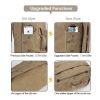 Men's Canvas Backpack Rucksack Hiking Travel Duffle Bag Military Handbag Satchel